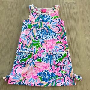 Lilly Pulitzer kids dress with pockets size S (4-5)